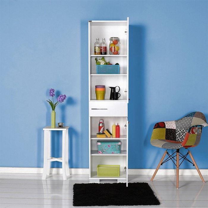 Hanah Home Armario Multiusos Blanco Adr-421-Pp-1 Hanah Home Armario Multiusos Blanco Adr-421-Pp-1